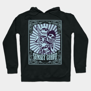 SUNSET CURVE BAND TSHIRT #1 Hoodie